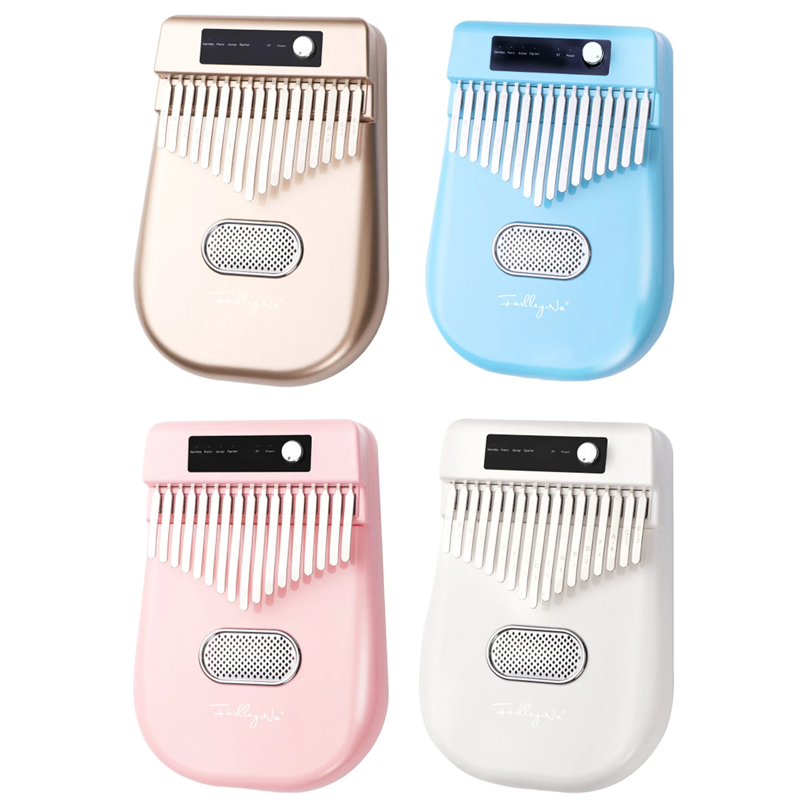 

Portable Electric Kalimba Thumb Piano Finger Mbira 17-key for Beginner
