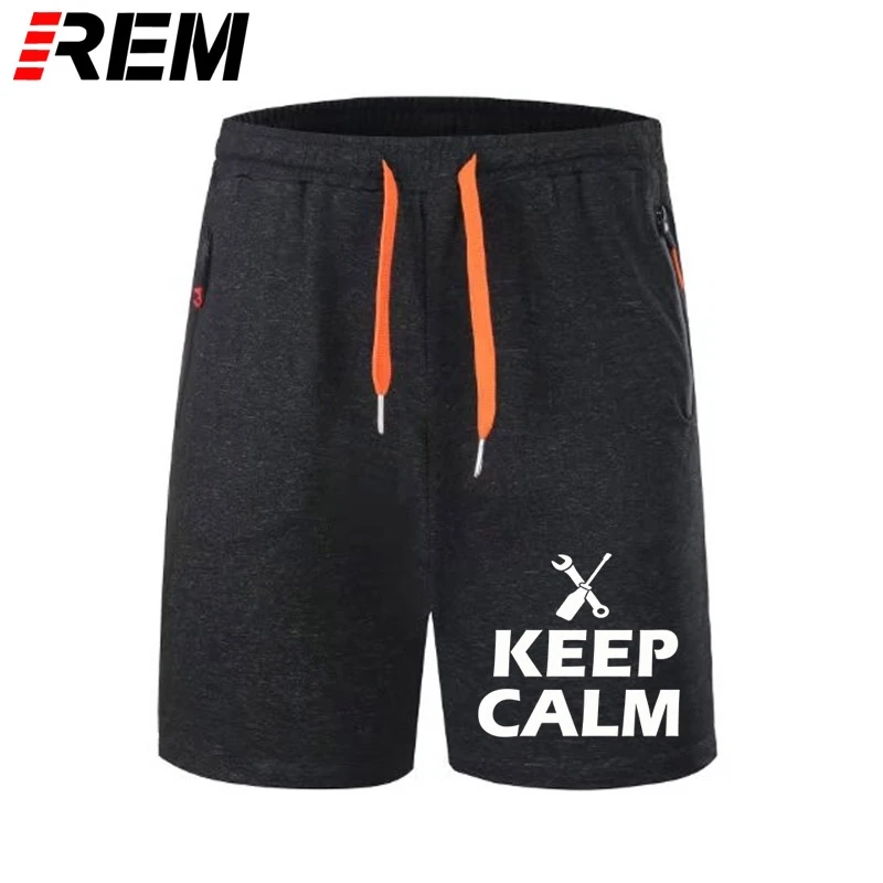 

Keep Calm I'm A Mechanic Car Funny Men Cotton Streetwear Oversized long Sleeve Round Neck Hip Hop panties short pants