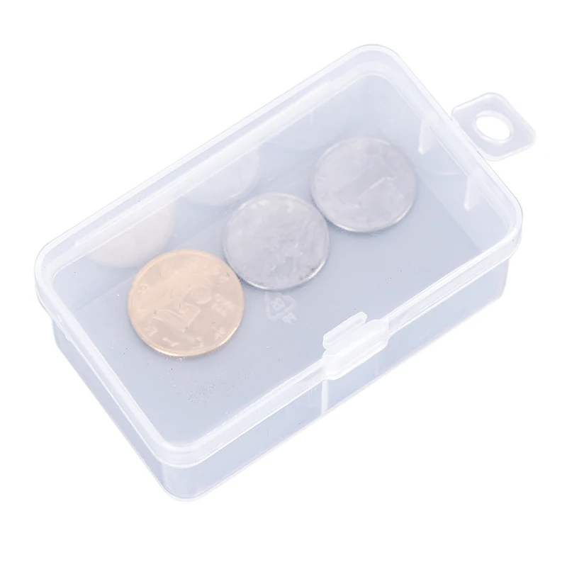 

Small Packaging Box Chip Box Storage Transparent Plastic Small Product PP Material Candy coin Gadgets Box Wholesale