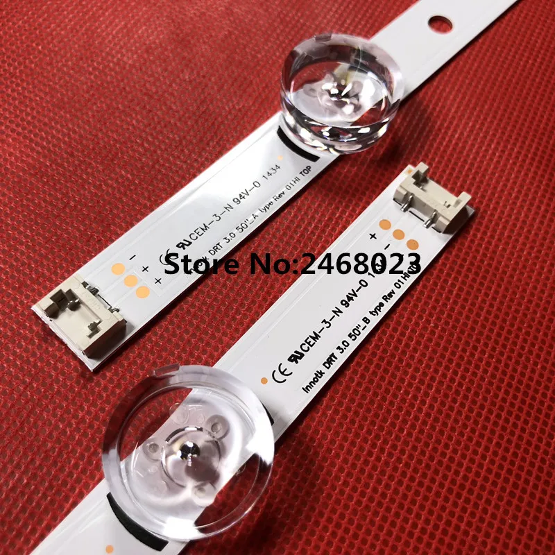 5 комплектов = 50 шт. светодиодный ных лент для подсветки LG 50LB 50LB650V Innotek DRT 3 0 A B 6916L 1735A