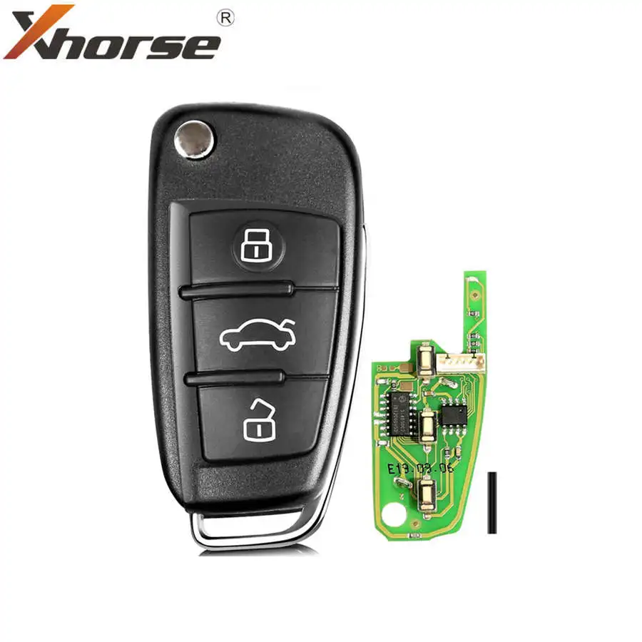 

XHORSE XKA600EN VVDI2 Type Universal Remote Key 3 Buttons 5pcs/lot