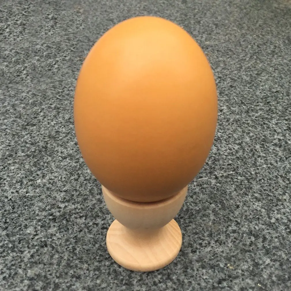 Красочные Ультра реалистичные DIY моделирование Деревянное яйцо твердой