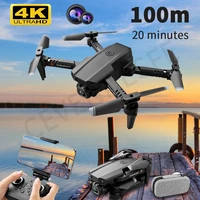 2021 new mini drone xt6 4k 1080p hd camera wifi fpv air pressure altitude hold foldable quadcopter rc drone kid toy gift vs e520