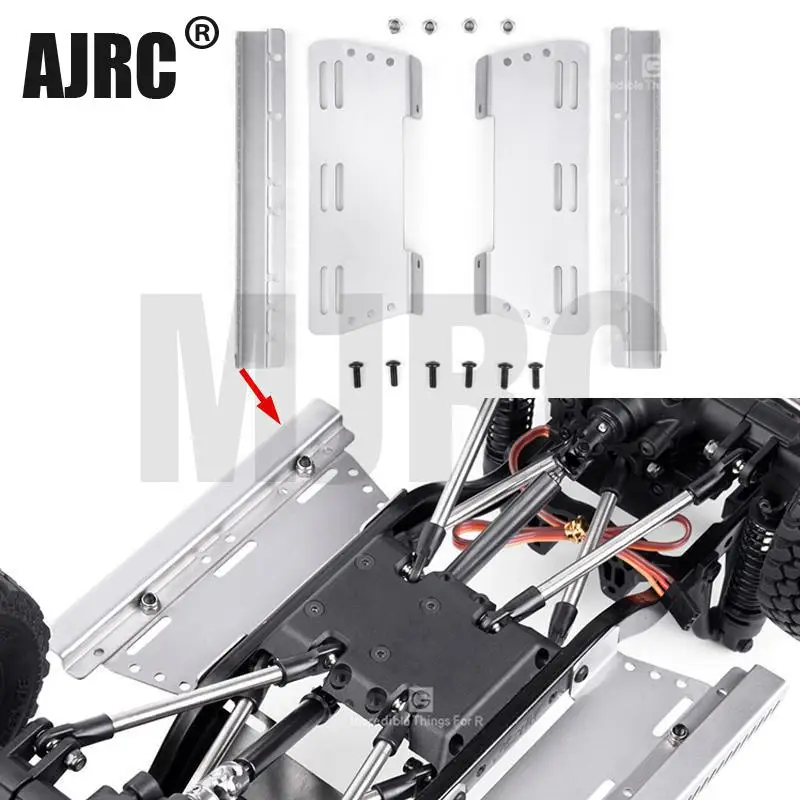 1 пара металлическая боковая педаль для радиоуправляемого гусеничного