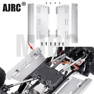 1 пара, металлическая боковая педаль для радиоуправляемого гусеничного автомобиля, MST CFX, 242 мм252 мм267 мм, колесная база, шасси, боковая защита JIMNY из нержавеющей стали