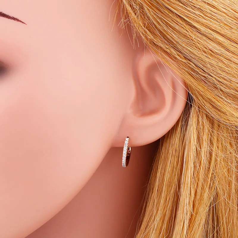 OCESRIO Новые Модные Простые геометрические круглые серьги из искусственного