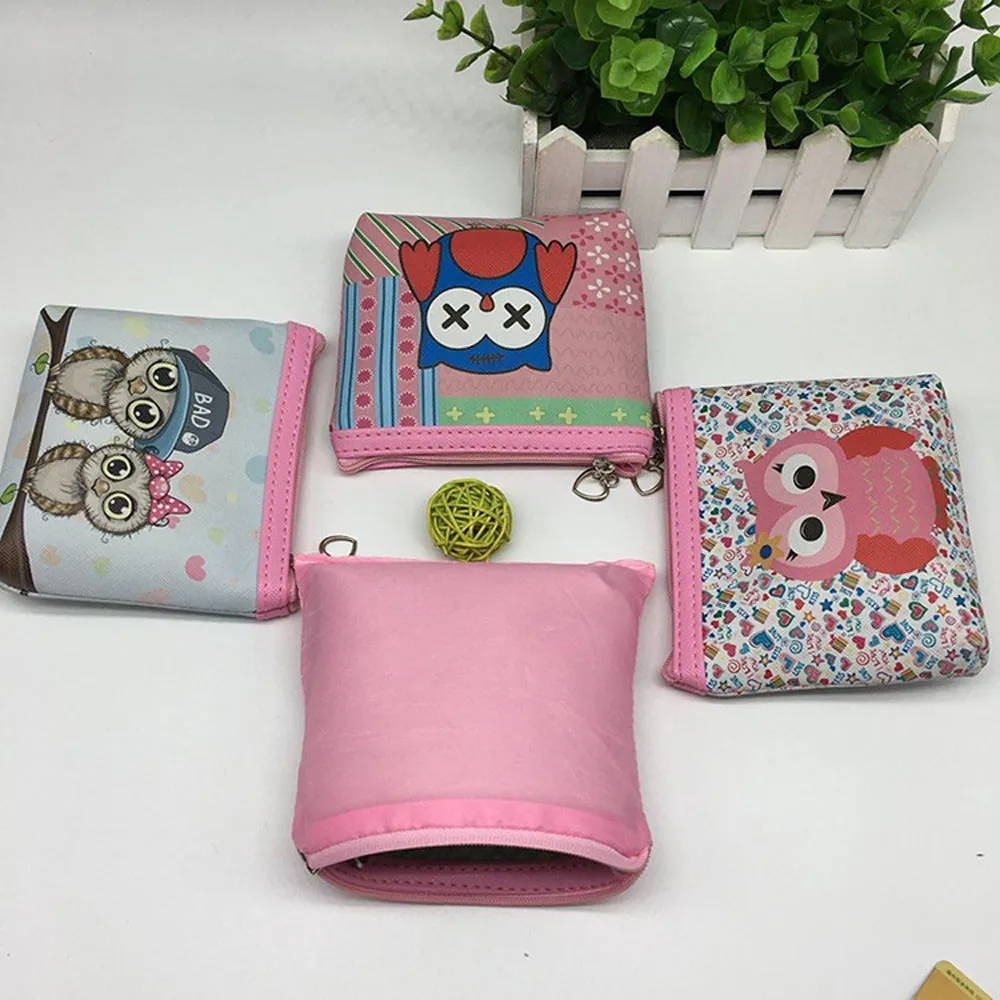 Женские Сова Бумажник держатель для карт Сумочка монет клатч сумочка кошелек