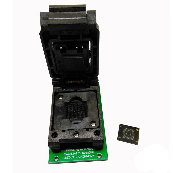 EMMC153 eMMC169 чип ридер раскладушка структура BGA153 BGA169 гнездо с SMD типа Дата