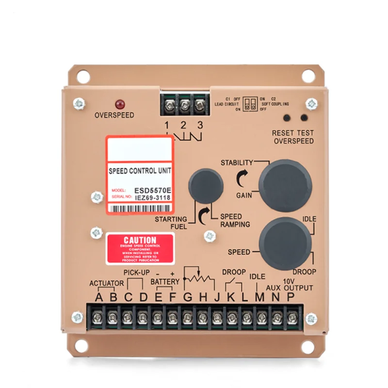 

Cummins Generator Unit GAC Control Board ESD5570E Speed Controller Electronic Speed Regulation Diesel Engine Parts