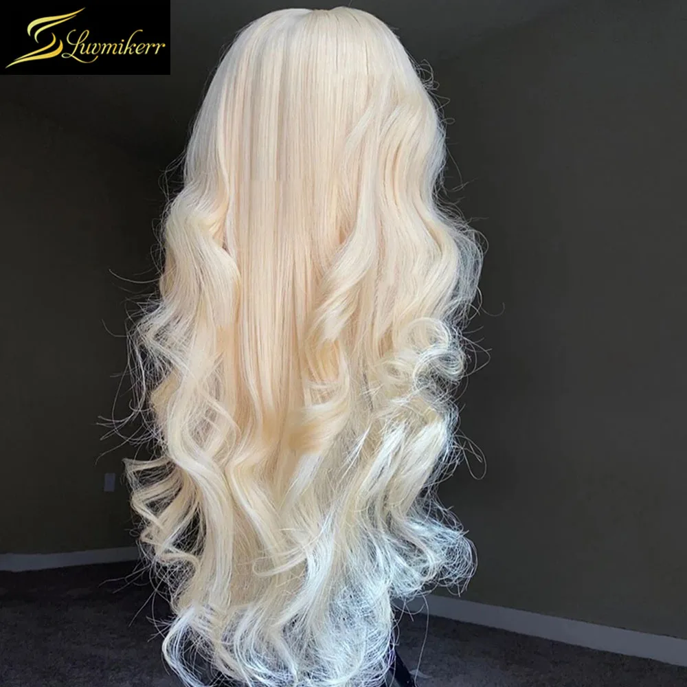 

Body Wave 613 Blonde 13X6 Lace Front Wig HD Transparent Wavy Full Frontal Human Hair Wigs For Black Women Brazilian Preplucked