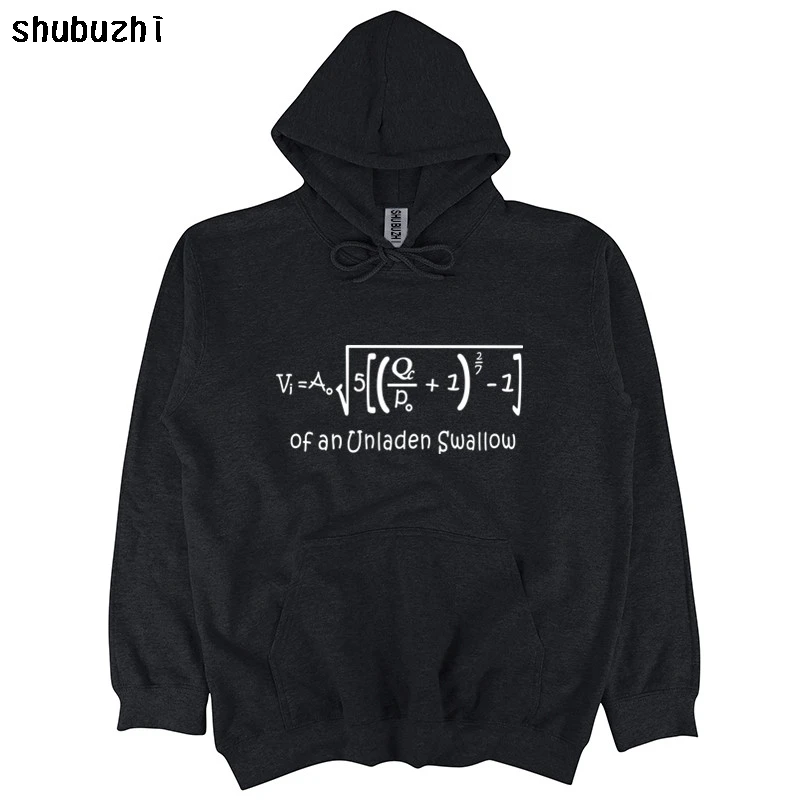 

Monty Python Holy Grail Airspeed Velocity of a swallow men hoody sweatshirt autumn spring shubuzhi brand plus size sbz4194