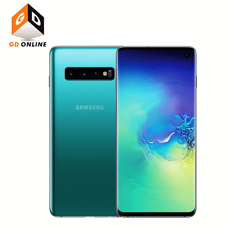 

Samsung Galaxy S10 G9730 Dual sim 8GB RAM 128GB ROM 6.1" Octa Core Snapdragon 855 NFC LTE Original Unlocked Mobile Phone