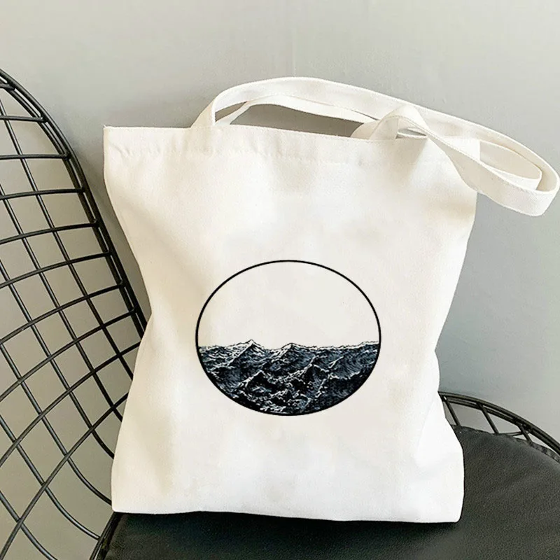 

Ukiyoe Customizable Canvas Bags Bag for Women Shoulder Brand Designer Handbags 2021 Women's Large Shopper Woman Printed Big Tote