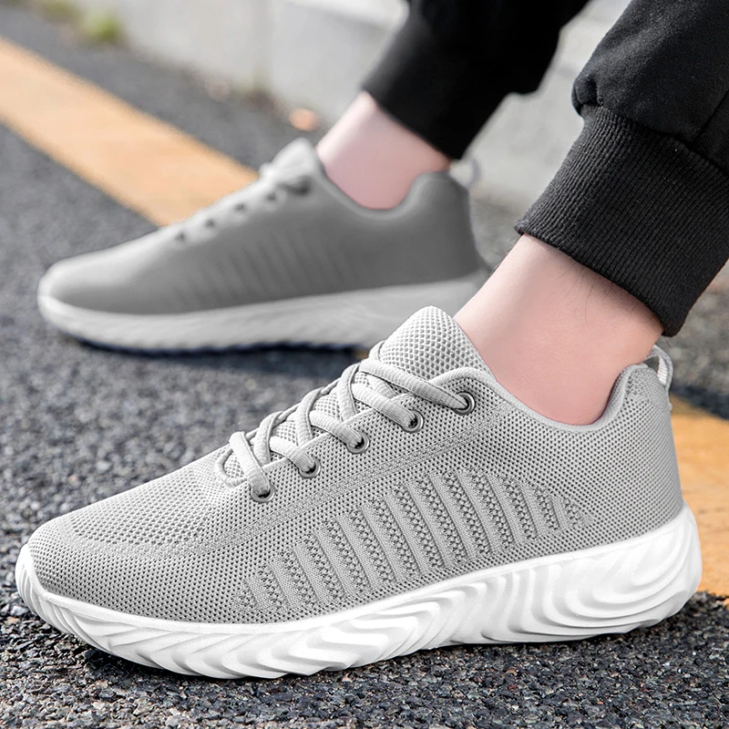 Мужские кроссовки для бега Тканевые женские и мужские Прогулочные Удобные