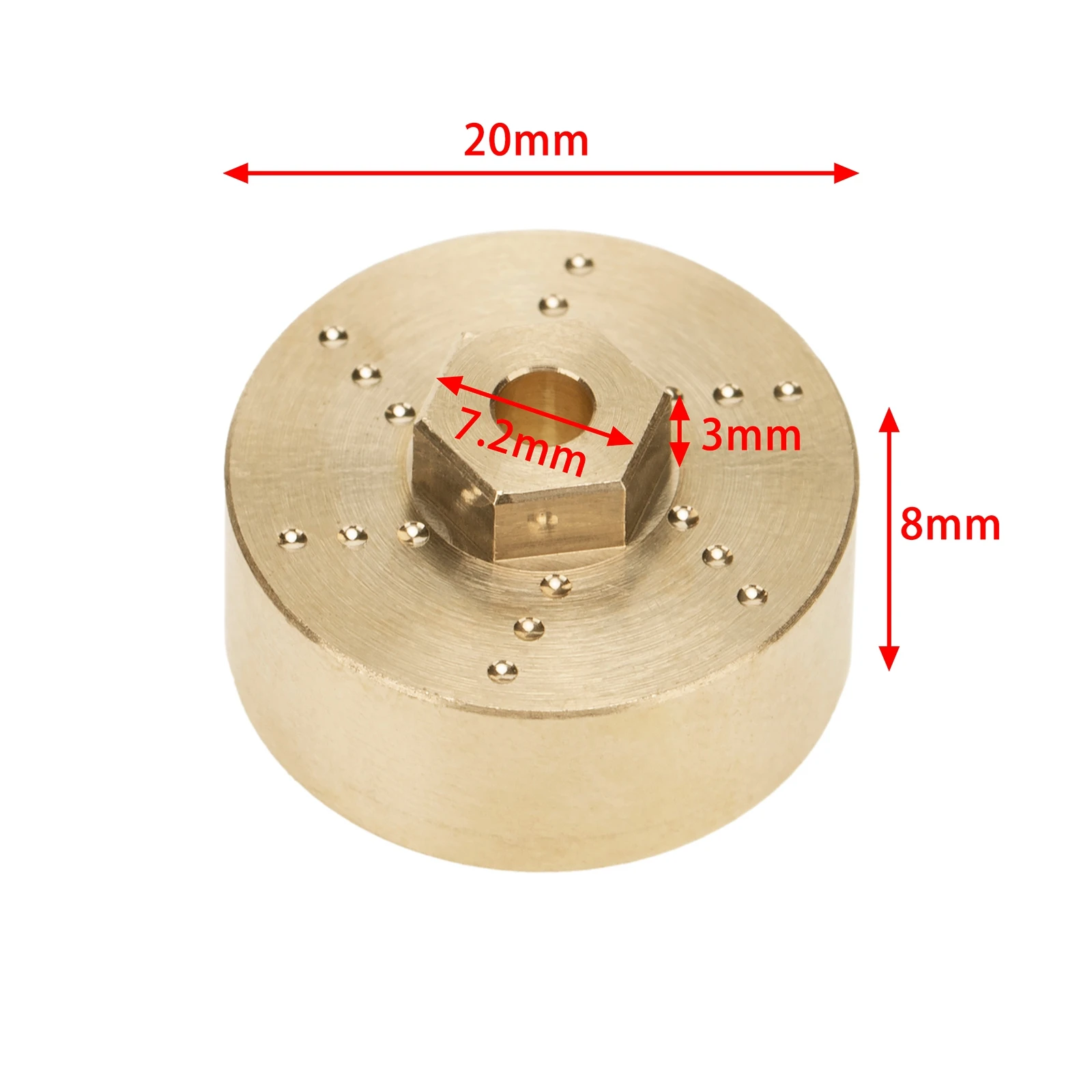 

4Pack of RC Alloy Wheel Counterweight Balance Weight & 2pcs Drive Shaft for