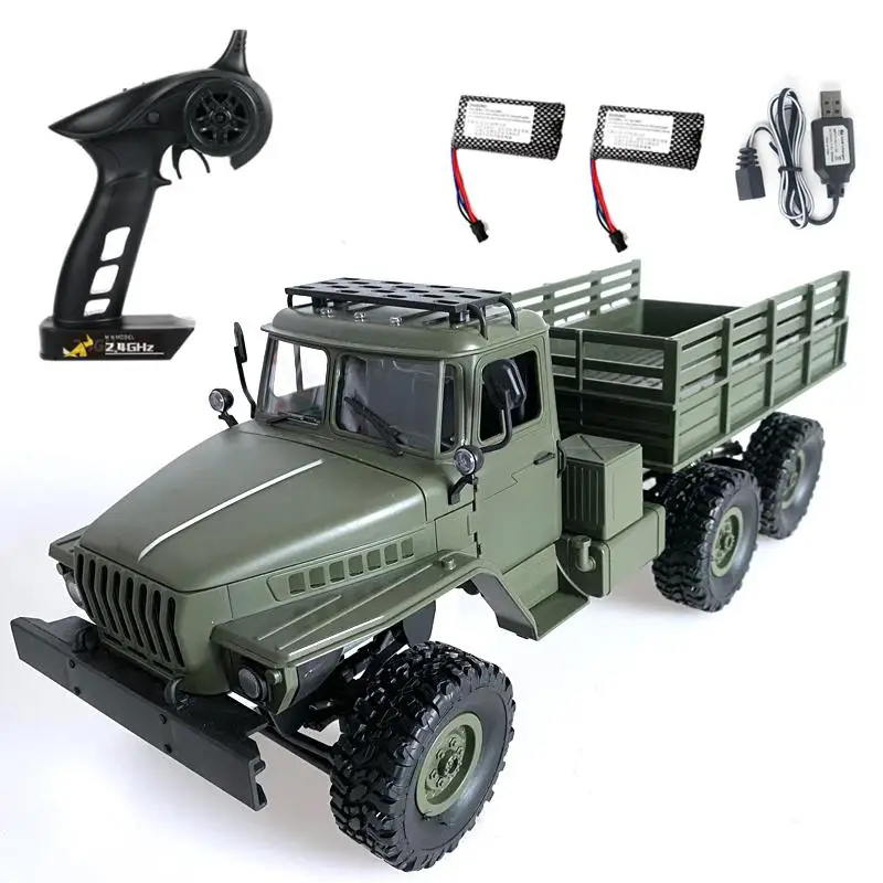 

MN80S Ural 1/16 2.4G 6WD RC Car Truck Rock Crawler Command Communication Vehicle RTR Toy carro de control remoto rc auto