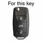 Carbon Fiber Style Remote Key Fob Shell Case For Seat Leon Toledo Altea Ibiza Mii Keyring Keychain 3 Buttons