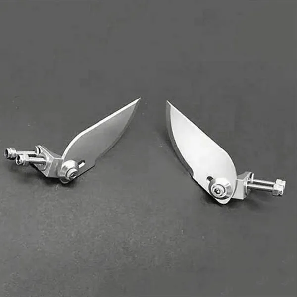 Rc модель лодки поворотные плавники регулируемый алюминиевый водный нож для Feilun