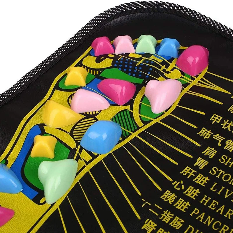 Массажная подушка для ног акупунктурный коврик t6 снятия боли в ногах