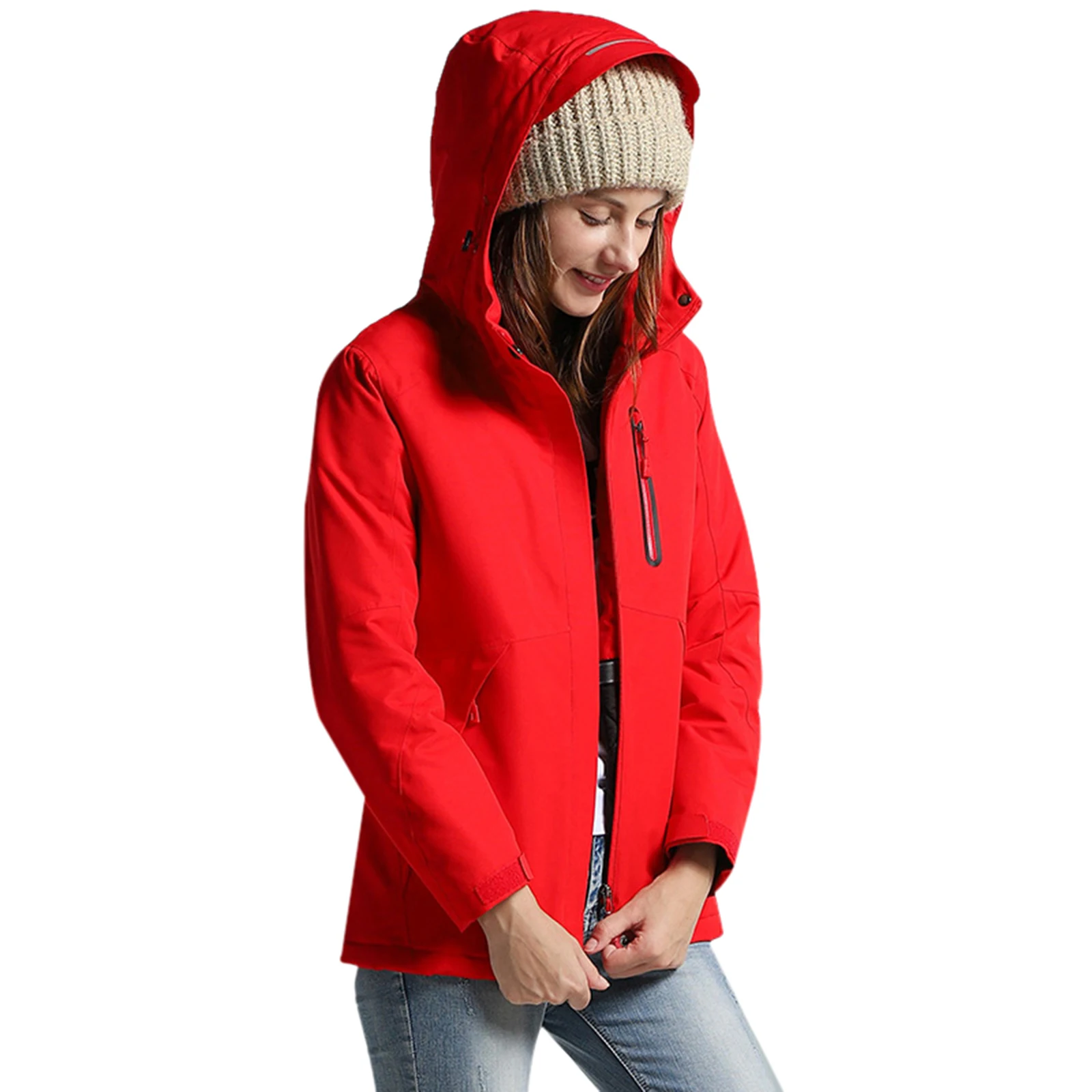 

2020 Unisex Warming Heated Vest Smart Constant Temperature Heating Jackets USB Charging One Key Heating Coat XR-Hot