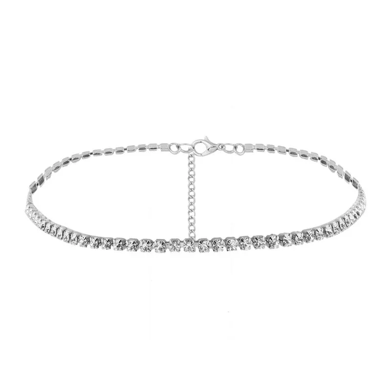 

Fashion Jewelry Accessories Luxury Rhinestone Choker Necklace for Women Temperament Collar mujer Necklace Birthday Gifts