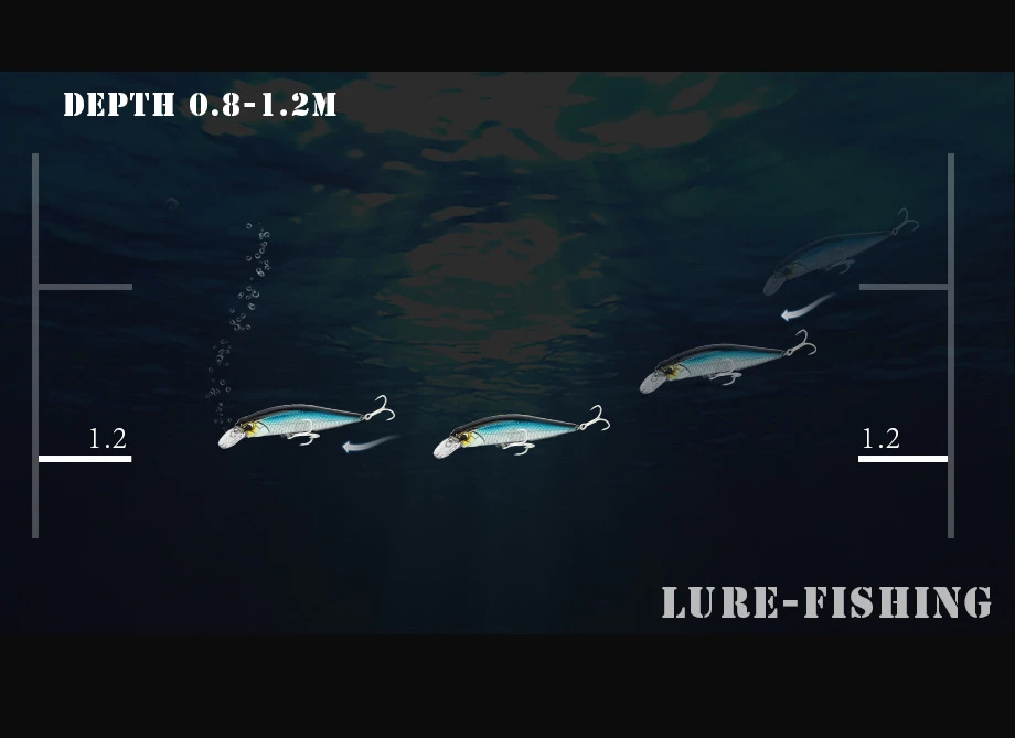 Рыболовные приманки в виде гольяна 11 см 13 5 г Джеркбейт форель щука воблер