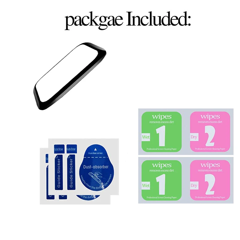 

Screen Protector for apple watch SE/6 5/4/3/2 iwatch 44mm 40mm 42mm 38mm 3D Curved Anti-Scratch Anti-Bubble protective glass