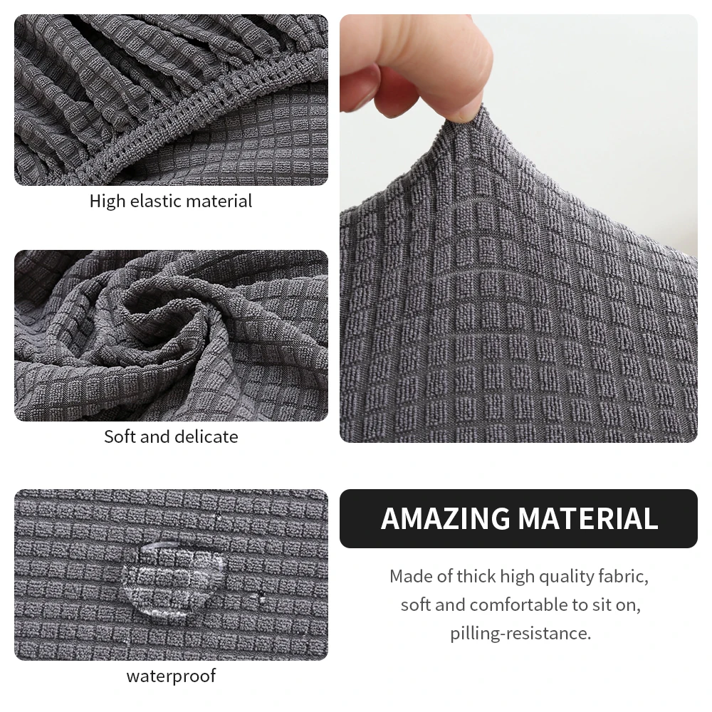 

1 Seats Soft Elastic Stretch Sofa Cover Solid Color Single Couch Cover for Furniture Armchairs Living Room Home Decor 2021