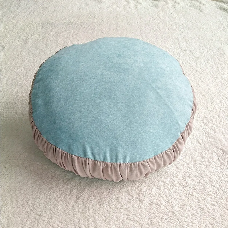 Замша сращивания Подушка Almofadas Para декоративный диван торт Автомобильная круглая