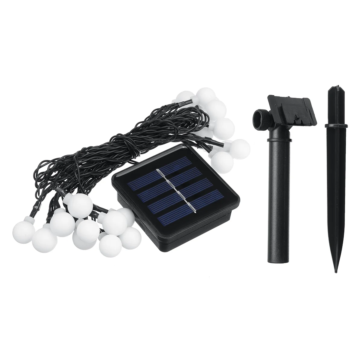 

20LEDs 5M Solar String Ball Light Christmas Wedding Decoration Garden home patio Outdoor Waterproof Lamp Fairy String Light