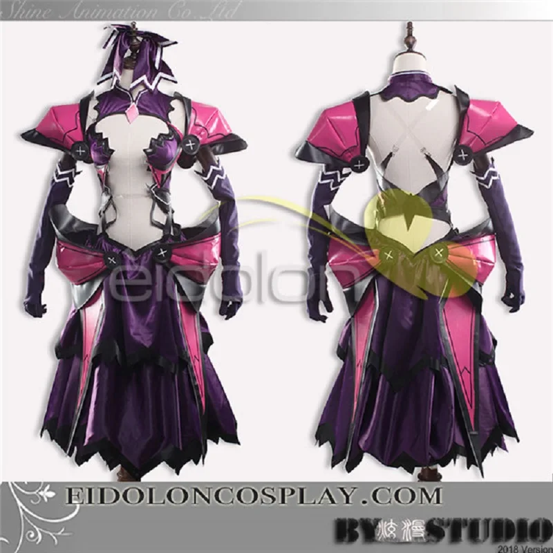 New DATE A LIVE Yatogami Tohka Princess Sexy Dress+Armor women cosplay Outfit full sets | Тематическая одежда и униформа