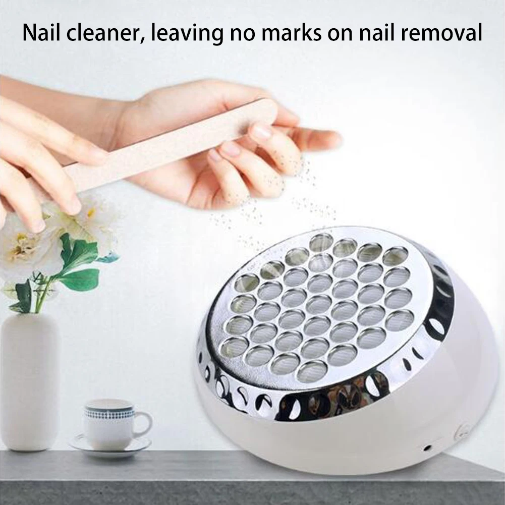 Пылесос маникюрный мощный инструмент для сбора пыли от ногтей оборудование