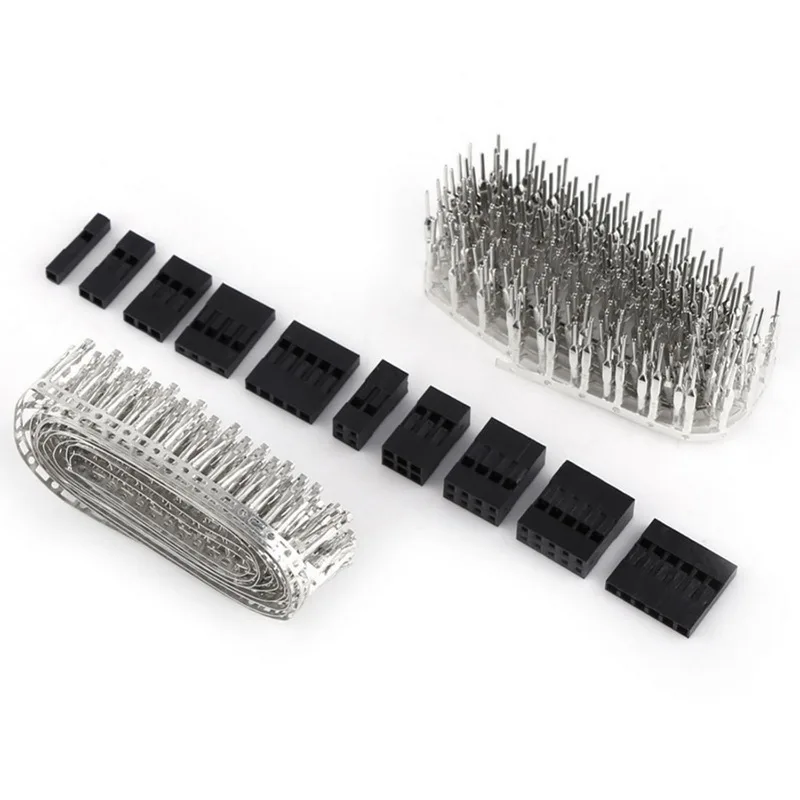 620 шт. Dupont разъем 2 54 мм кабель перемычка Pin Header Корпус комплект мужской обжимные