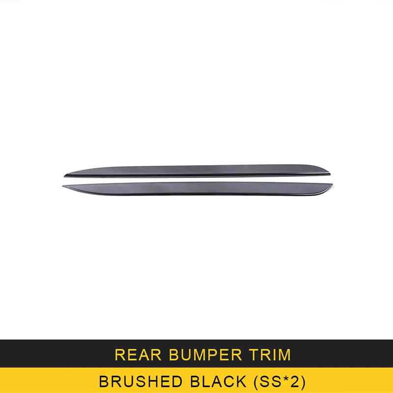 CARMANGO for Toyota Camry XV70 2018 2019 Auto Car Styling Rear Bumper Pad Chrome Cover Trim Frame Sticker Exterior Accessories | Автомобили