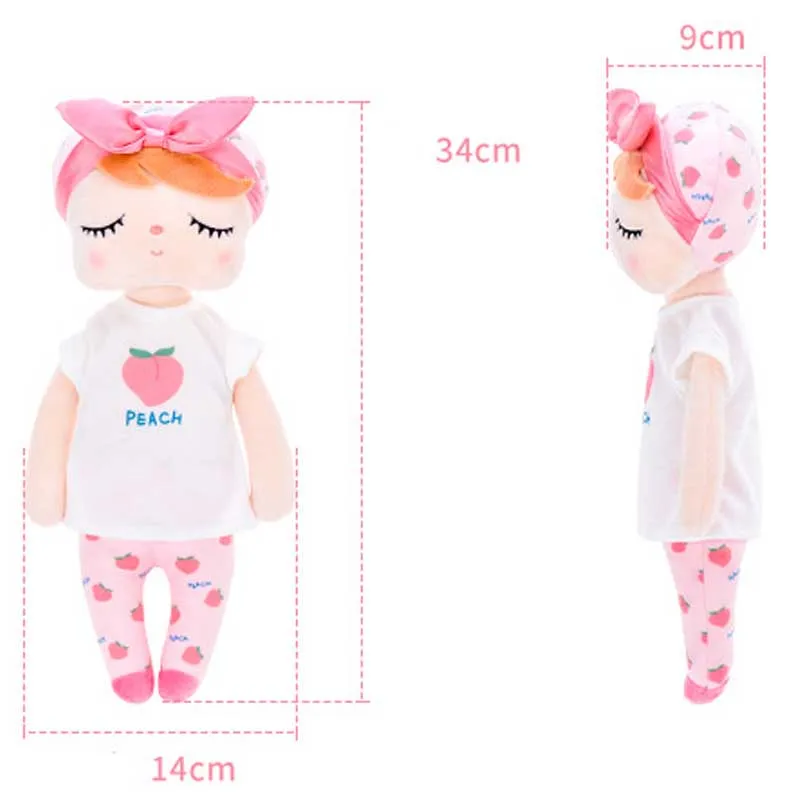 New 42cm Genuine Original Angela Metoo Fruit Rabbit Doll Stuffed Animal Soft Kids Toys for Children Birthday Gift Wholesale | Игрушки и