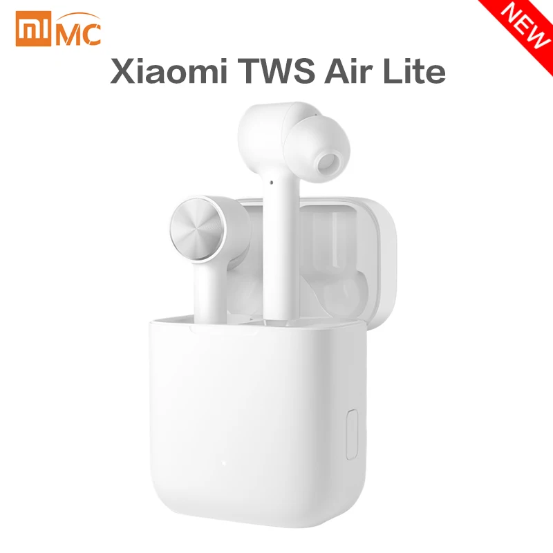 Оригинальные беспроводные наушники Xiaomi Mi True Air Lite TWS Bluetooth гарнитура AAC Tap стерео