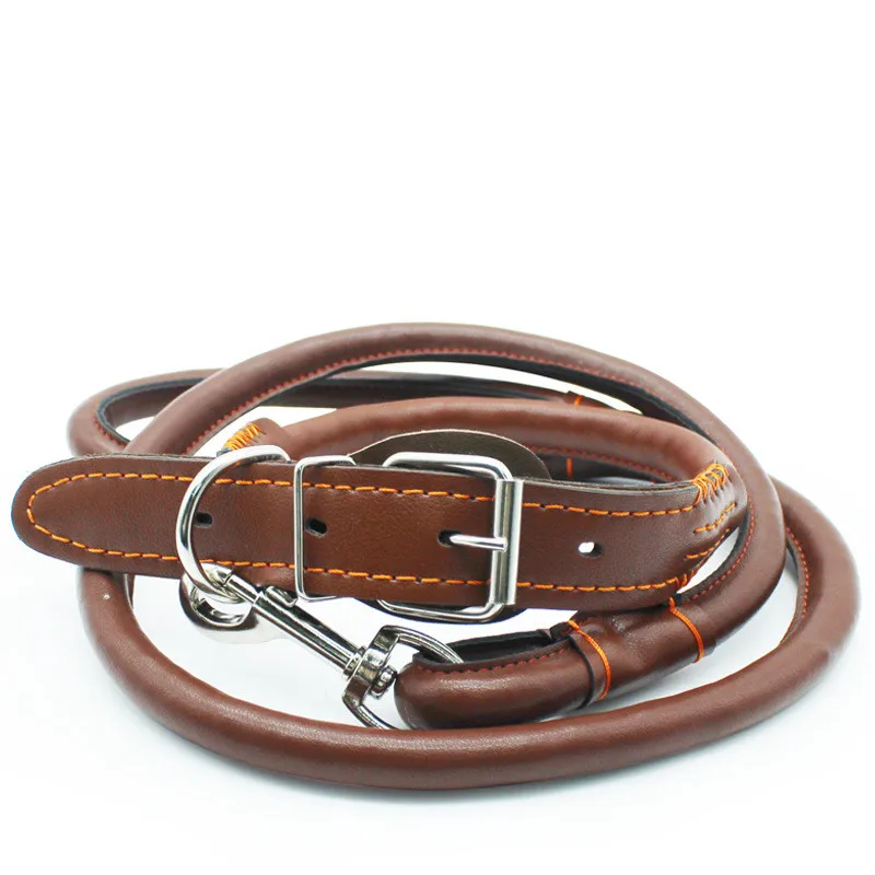 Ремень поводок для собак среднего и большого размера ошейники домашних животных