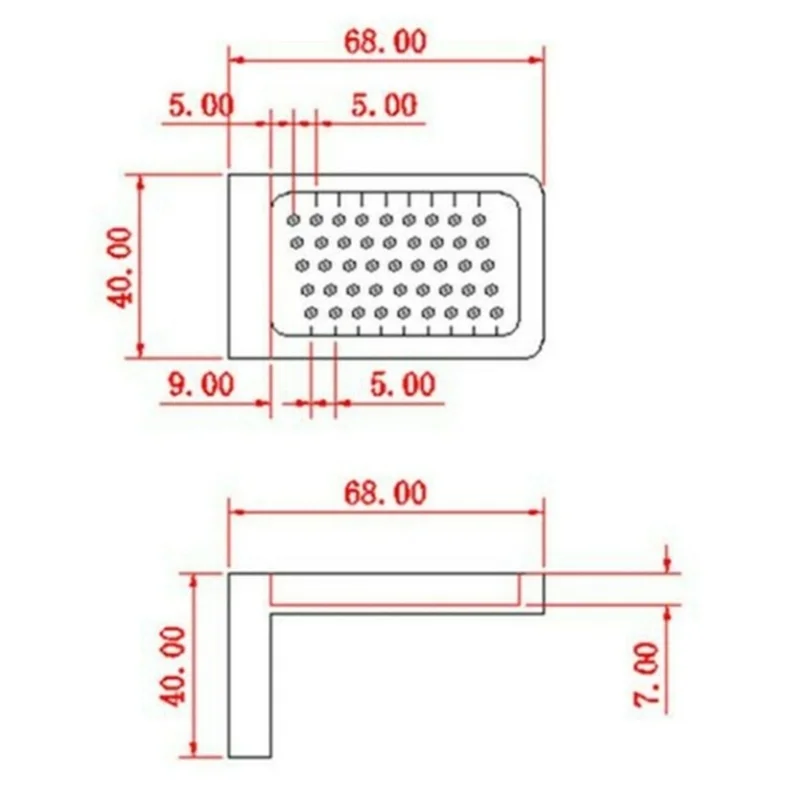T50 деревообрабатывающая линейка отверстие алюминиевый сплав Т-образная