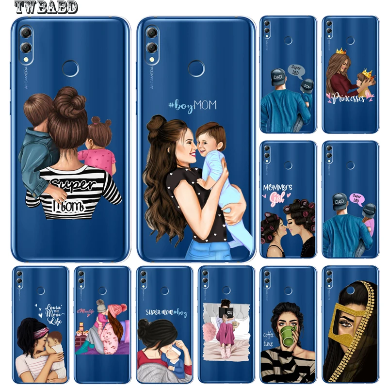 Модные чехлы для телефонов Huawei P20 Lite мамы ребенка Pro P30 P8Lite P9Lite 2017 P Smart P10 Lite|Бамперы|