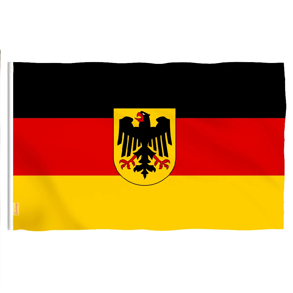 

Candiway 90x150 CM Germany eagle flag Germany banner for Decoration