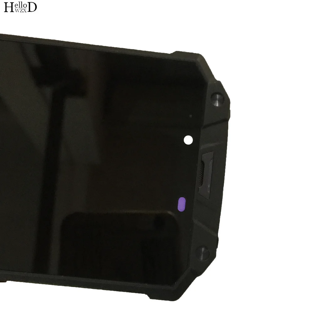 6 0 touch screen lcd display assembly for oukitel wp2 android 8 0 phone lcd display digitizer panel glass sensor frame tools free global shipping