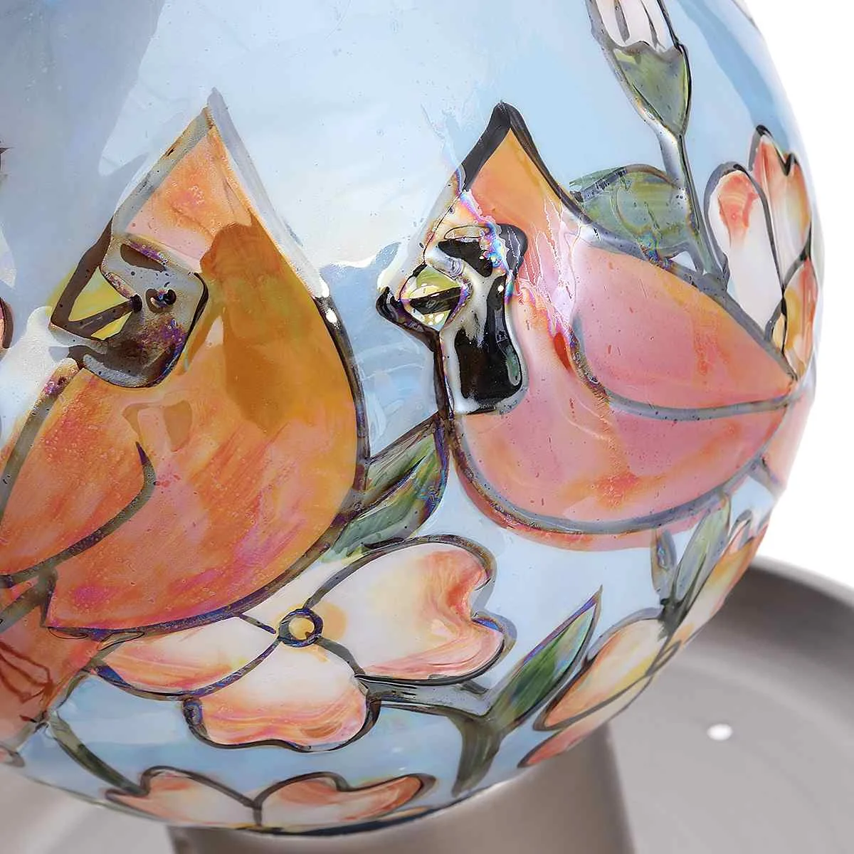 

Ceramics Outdoor Garden Hanging Bird Feeder Hummingbird Feeding Platform Perch Stand Patio Garden Decoration Bird Supplies