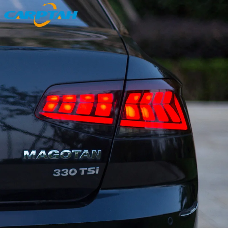Автомобильный Стайлинг фонарь задние фонари для VolkswagenPassat B8 2017 - 2019 задний LED DRL +