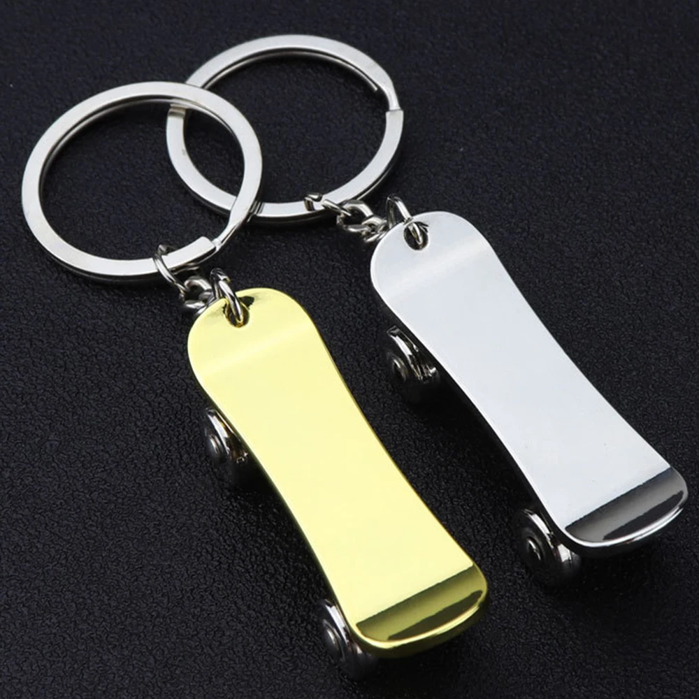 Съемный металлический брелок для автомобильного скейтборда рекламный подарок