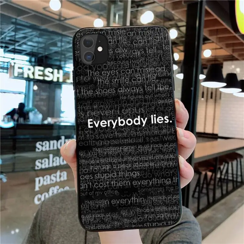Чехол-накладка HPCHCJHM для iPhone 11 pro XS MAX 8 7 6 6S Plus X 5S SE 2020 XR мягкий в стиле Доктор Хаус |