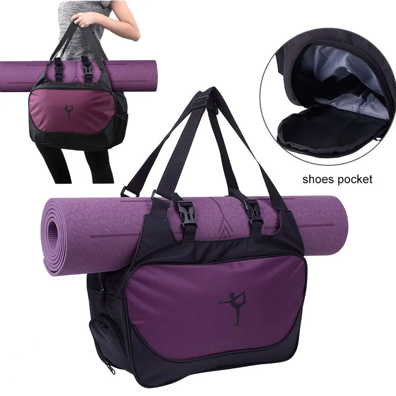 Yoga Mat Bag Fitness Gym Bags For Women 2019 Sac De Sport Men Sports sporttas Bag Bolsa Deporte Mujer Tas Bolso Bag Femme XA66A