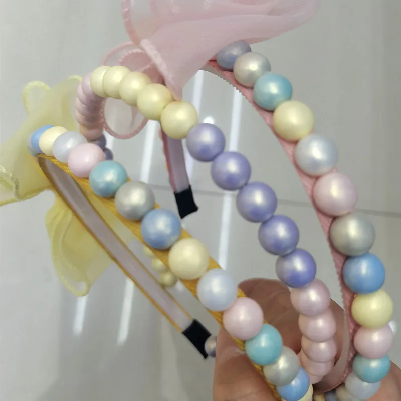 

10g 13*14mm Macarons Acrylic Beads Rhombus Pearlescent Loose Beads for Jewelry Making DIY Handmade Accessories