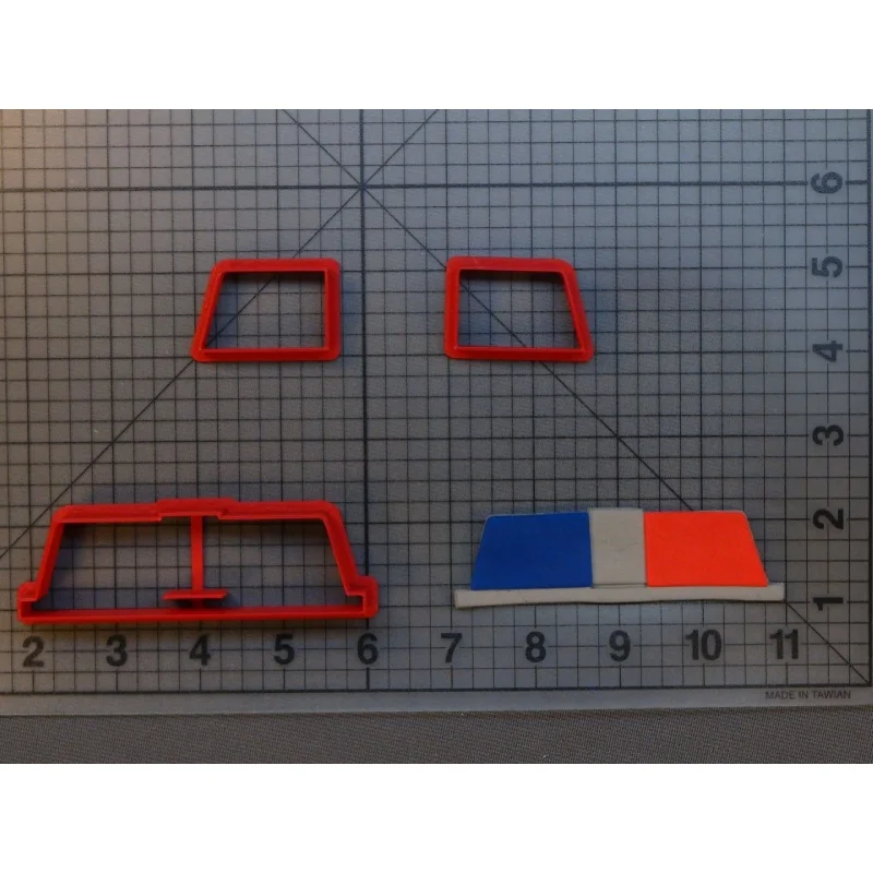 Полицейская сирена наручники штамп для печенья тиснение форма пищевой класс
