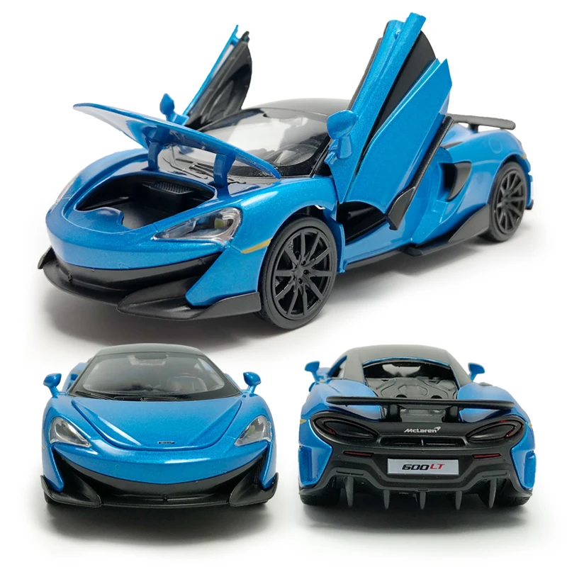 HOMMAT 1:32 Масштаб McLaren 600LT 2019 Supercar модель автомобиля литой сплав игрушечный