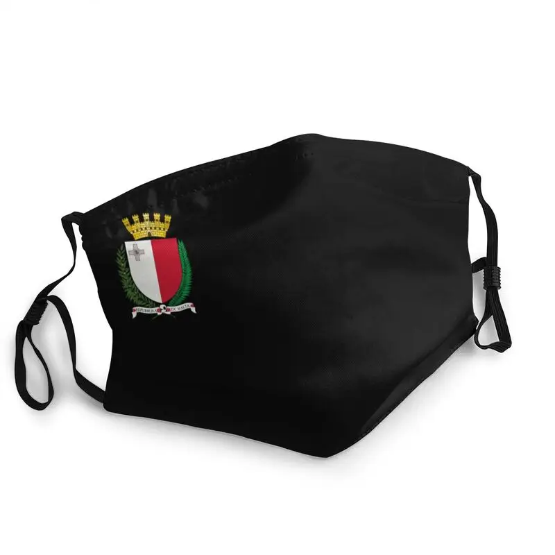 

Мальтийский герб моющаяся маска для лица для взрослых против смога пылезащитный чехол респиратор для рта